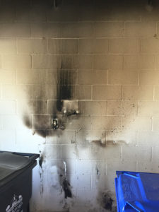 commercial electrical fire